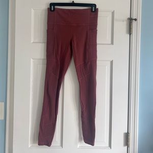 Mauve Athleta Leggings